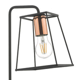 Dar Tower Table Lamp Black and Copper –  from Amos Lighting + Home