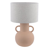 Dar Urn Ceramic Table Lamp Terracotta With Shade –  from Amos Lighting + Home