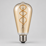 Dar LED Light Bulb E27 4w Elongated Vintage Rustic Dimmable