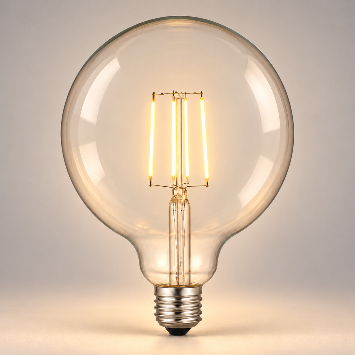 Dar LED Light Bulb E27 6w Large Globe Dimmable
