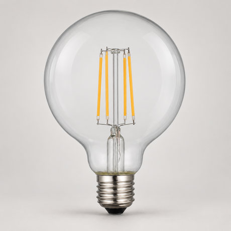 Dar LED Light Bulb E27 6w Medium Globe Dimmable