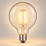 Dar LED Light Bulb E27 6w Medium Globe Dimmable