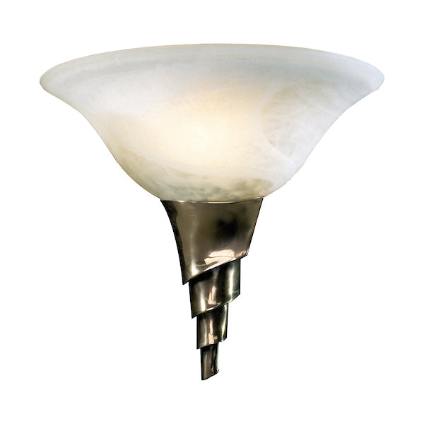 David Hunt Spiral Bronze & White Italian Alabaster Wall Washer –  from Amos Lighting + Home