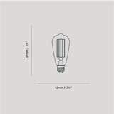 Tala Squirrel Cage Light Bulb 3W E27 LED