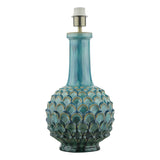 Dar Edlyn Table Lamp Blue Reactive Glaze Base Only –  from Amos Lighting + Home