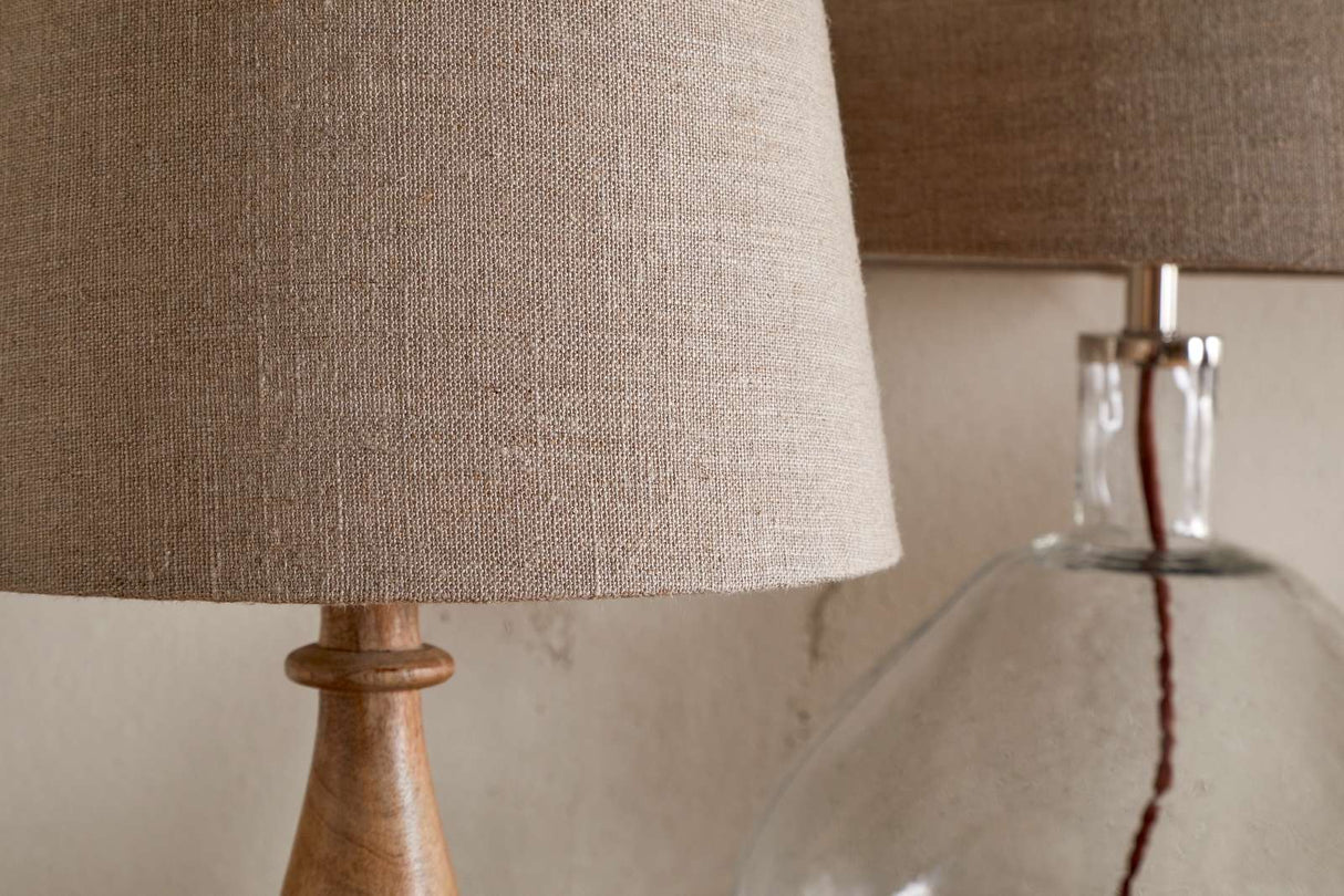 Nkuku Embaata Linen Lampshade Natural Medium