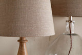 Nkuku Embaata Linen Lampshade Natural Medium