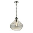 Dar Esarosa Pendant Black Chrome and Smoked Glass –  from Amos Lighting + Home