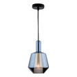 Dar Esmeralda Single Pendant Blue Glass and Opal Glass –  from Amos Lighting + Home