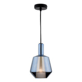 Dar Esmeralda Single Pendant Blue Glass and Opal Glass –  from Amos Lighting + Home