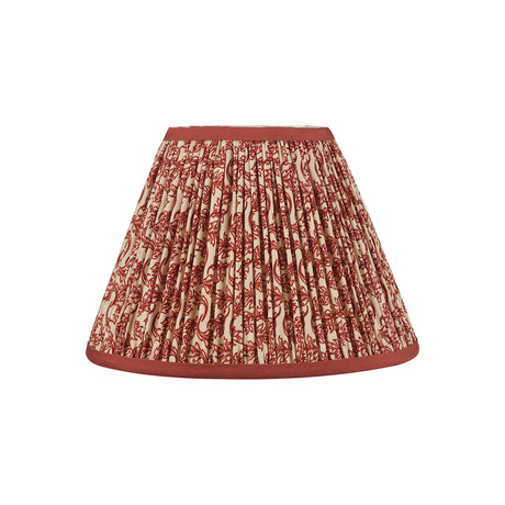 Dar Esther Red Cotton Empire Shade 25cm