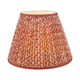 Dar Esther Red Cotton Empire Shade 35cm