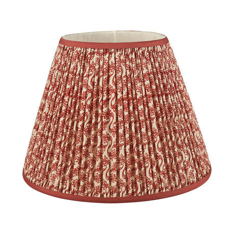 Dar Esther Red Cotton Empire Shade 35cm