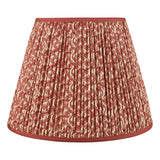 Dar Esther Red Cotton Empire Shade 40cm