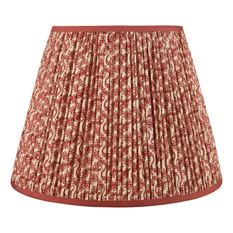 Dar Esther Red Cotton Empire Shade 40cm