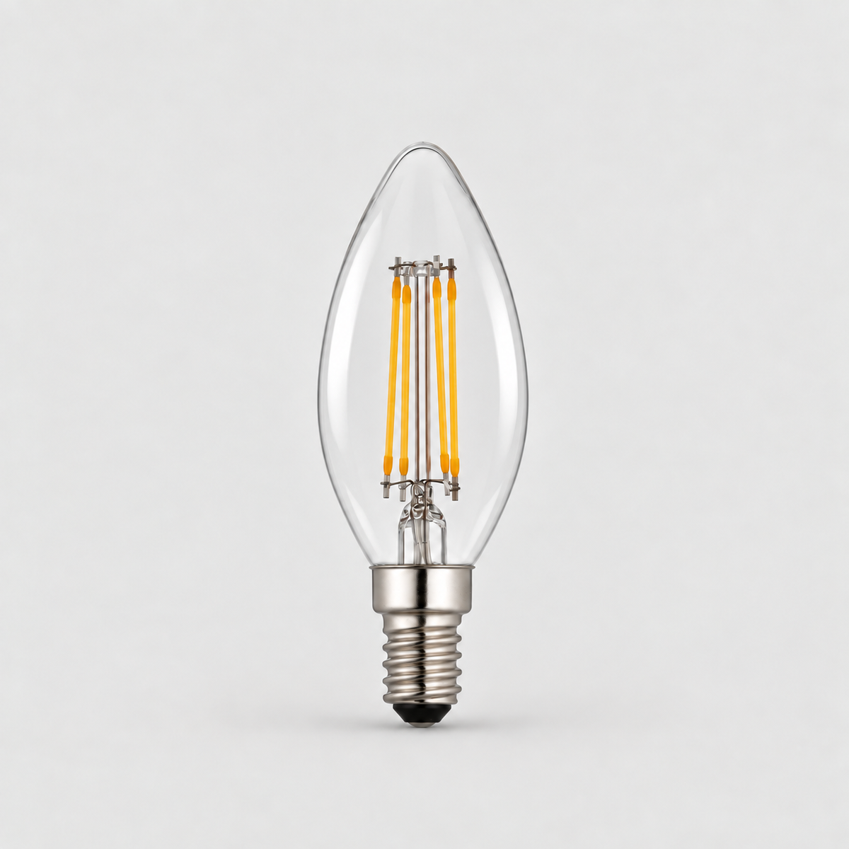 Endon E14 LED Light Bulb Filament Candle Dimmable