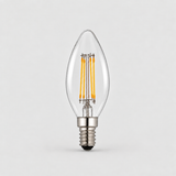 Endon E14 LED Light Bulb Filament Candle Dimmable