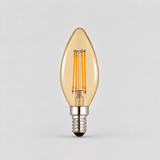 Endon E14 LED Light Bulb Filament Candle Vintage Dimmable