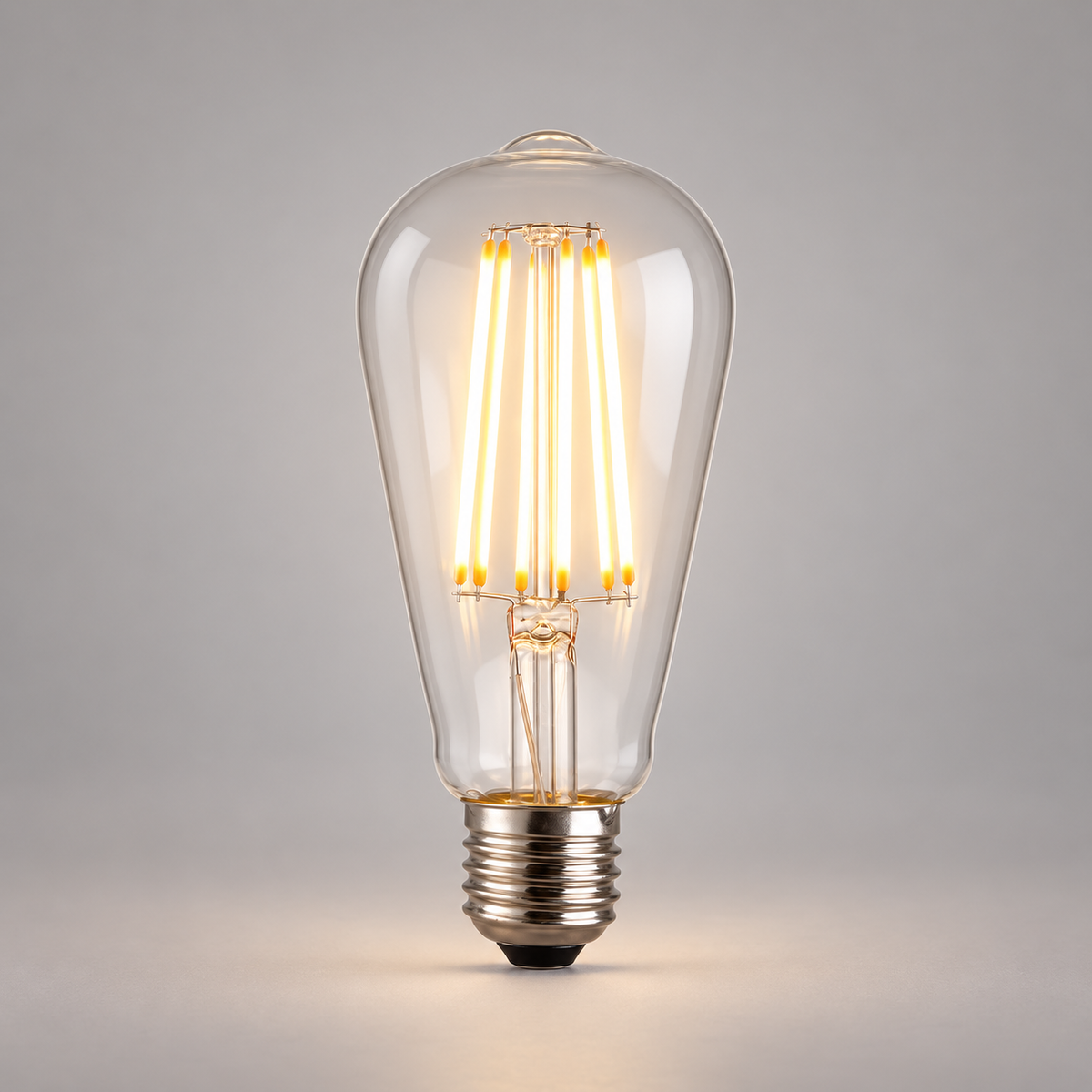 Endon E27 LED Light Bulb Filament Elongated Dimmable