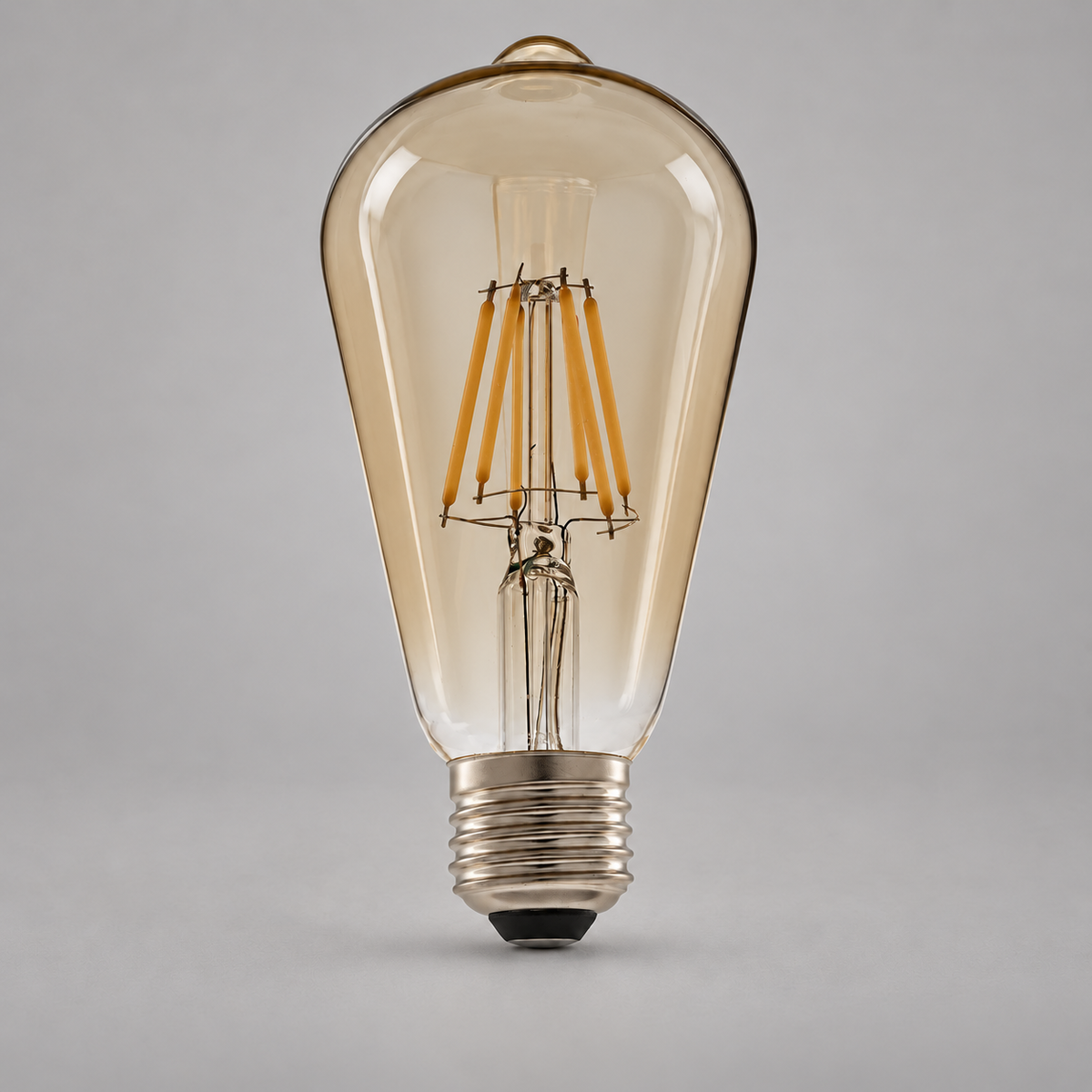 Endon E27 LED Light Bulb Filament Elongated Vintage Dimmable
