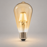 Endon E27 LED Light Bulb Filament Elongated Vintage Dimmable