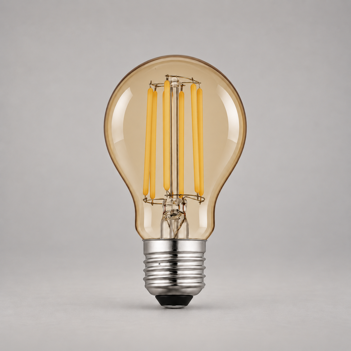 Endon E27 LED Light Bulb Filament GLS Vintage Dimmable