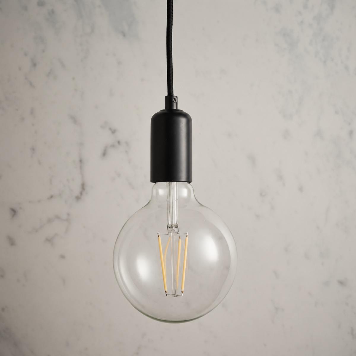 Endon Studio Pendant Black