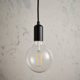 Endon Studio Pendant Black