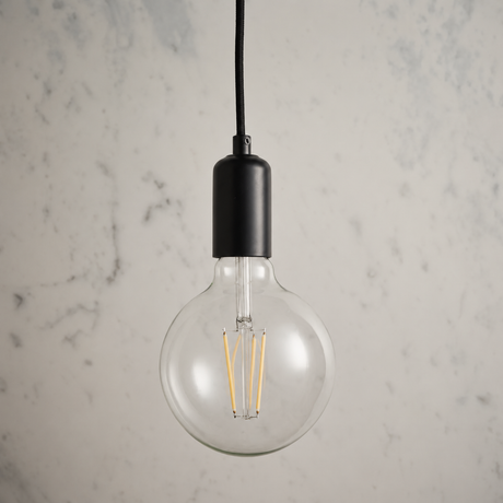 Endon Studio Pendant Black