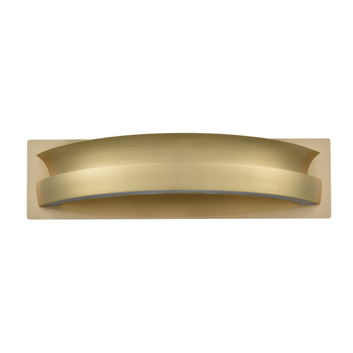 Franklite Eternity Satin Brass LED Wall Light