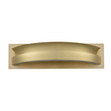 Franklite Eternity Satin Brass LED Wall Light