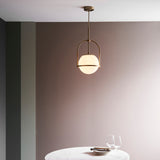 Amos Penthouse Single Pendant Antique Brass from Amos Lighting + Home