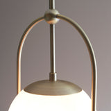 Amos Penthouse Single Pendant Antique Brass from Amos Lighting + Home