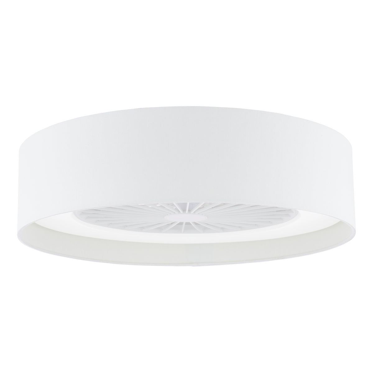 Dar Fan Flush White LED