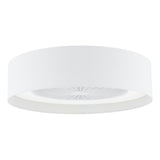 Dar Fan Flush White LED