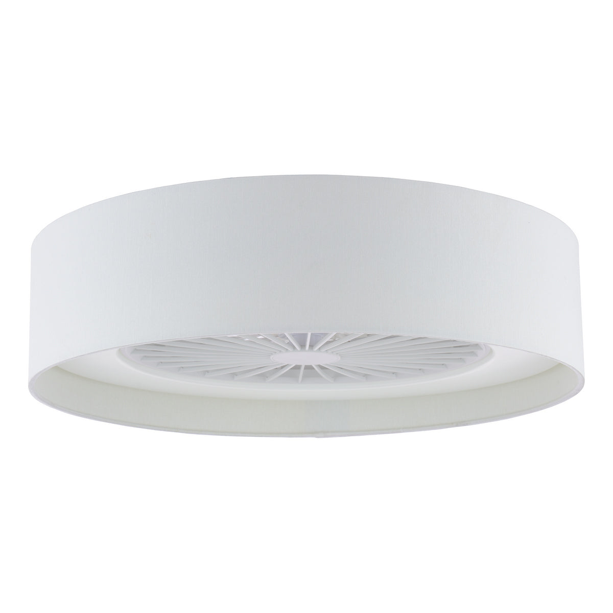 Dar Fan Flush White LED