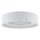 Dar Fan Flush White LED