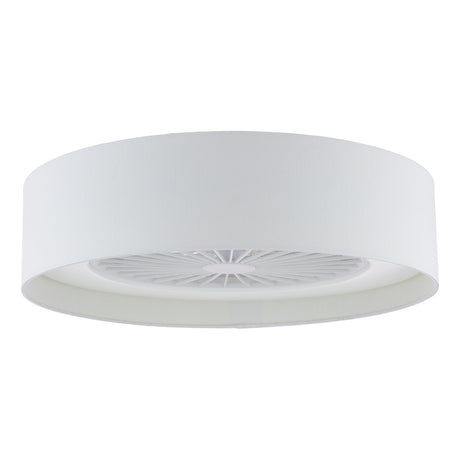 Dar Fan Flush White LED