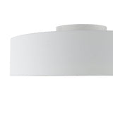 Dar Fan Flush White LED