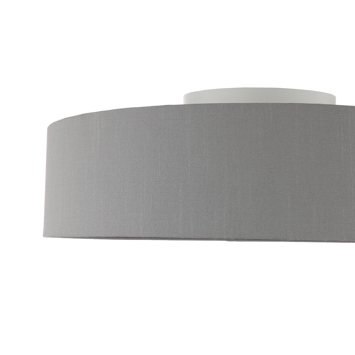 Dar Fan Flush Grey LED