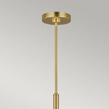 Feiss Brianna 6 lt Chandelier Brass
