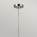 Feiss Brianna 6 lt Chandelier Silver