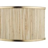 Dar Fenella Wall Light Gold Leaf and Seagrass –  from Amos Lighting + Home