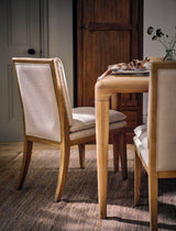 Garden Trading Farmoor Dining Chair Ash Wood, Natural, Set of 2