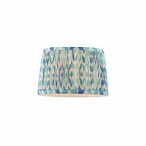 Joules Folly Blue Cotton Tapered Drum Shade 25cm