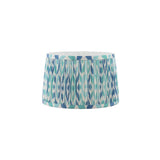 Joules Folly Blue Cotton Tapered Drum Shade 25cm