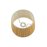 Joules Folly Yellow Cotton Tapered Drum Shade 25cm