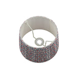 Joules Folly Multi Coloured Cotton Tapered Drum Shade 25cm