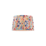 Joules Folly Multi Coloured Artful Cotton Tapered Drum Shade 25cm