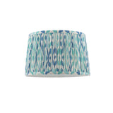 Joules Folly Blue Cotton Tapered Drum Shade 30cm